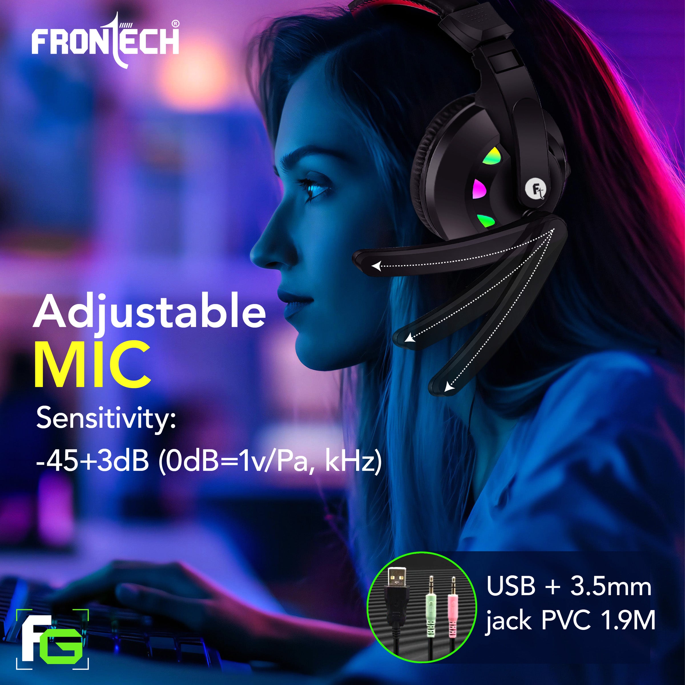 Frontech Dragon Warrior Gaming 4 in 1 Gaming Combo Set of Gaming Keyboard with RGB LED Backlit, Mouse with 1200 DPI, Mousepad and Premium Gaming Headphone, (KB-0038P, Black) Frontech Dragon Warrior Gaming 4 in 1 Gaming Combo Set of Gaming Keyboard with RGB LED Backlit, Mouse with 1200 DPI, Mousepad and Premium Gaming Headphone, (KB-0038P, Black)